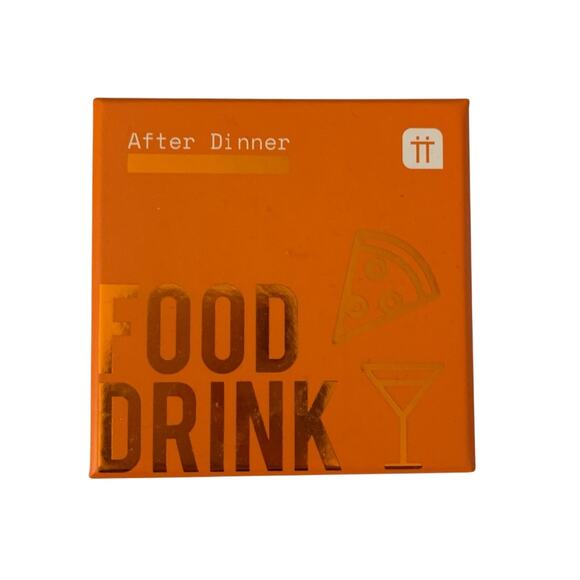 NIB Sealed Talking Tables-After Dinner Food & Drink Trivia 120 Questions Game - Picture 1 of 3